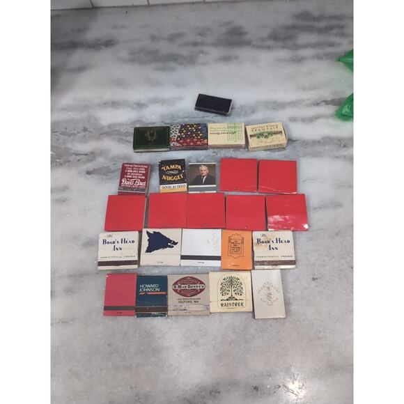 Matchbox Collection Lot of 20+, Matchbook Advertising, Vtg Restaurant, Hotel ... - Picture 6 of 9